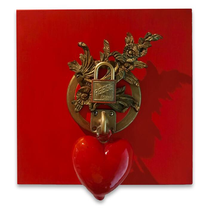 Love Lockdown 12" x 12" SOLD