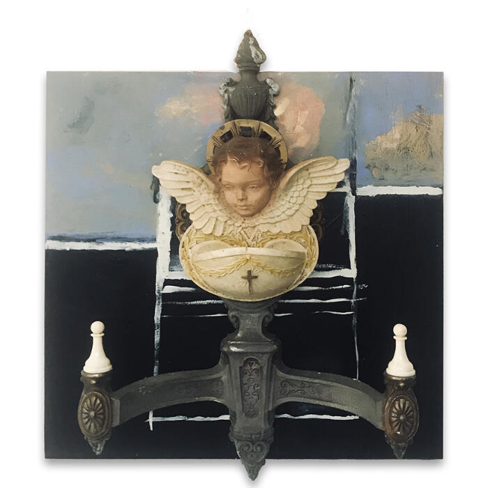 Little Angel 12" x 12" SOLD