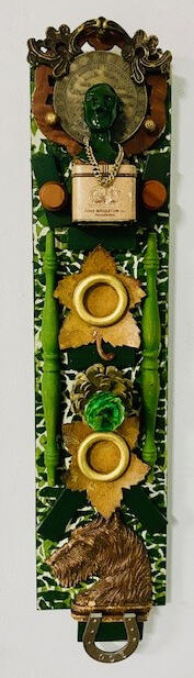 Philly Joe 6’ x 24” Mixed Media on Wood - $500